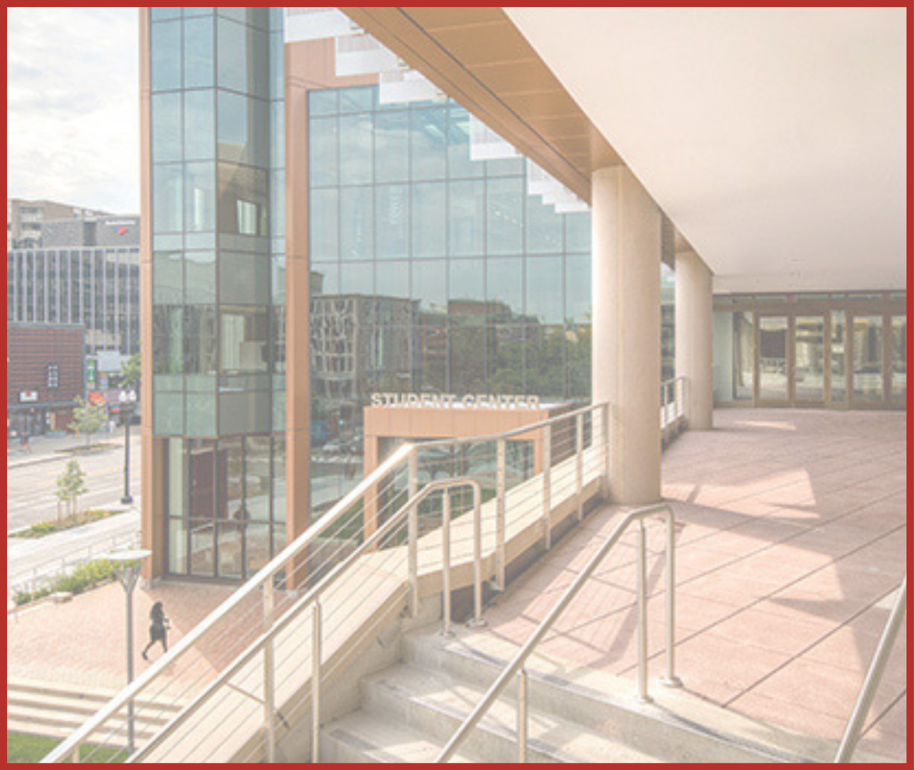 Placeholder image of university building.