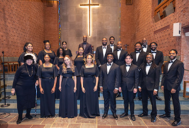 UDC Chorale after a performance