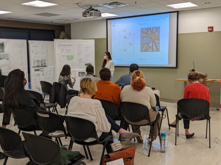 Undergraduate Students and Visiting Architects From Local Firms