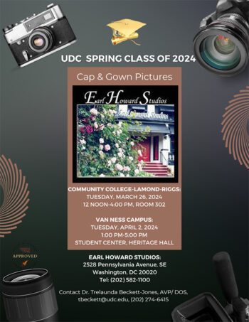 spring cap and gown poster